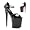 Black Patent / Hot Pink / Black
