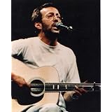 ブロマイド写真★エリック・クラプトン Eric Clapton/ギターを弾き歌う・Tシャツ