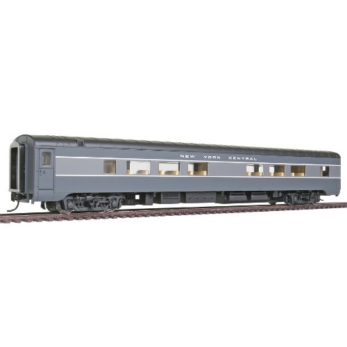 Walthers HO Scale Pullman-Standard 52-Seat Coach - Assembled - New York Central (2-Tone Gray With Single Band)