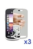 Samsung A887 Solstice Mirror Reflect Screen Protector (3 Pack)