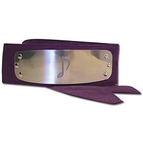 Naruto Shippuden - Cosplay - Bandeau village du Son