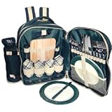 Country Road Picnic Backpack for 4