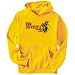 Hoodie Mens Yellow 