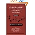 macromolecules containg metal and metal-like elements volume 8 (boron-containing polymers