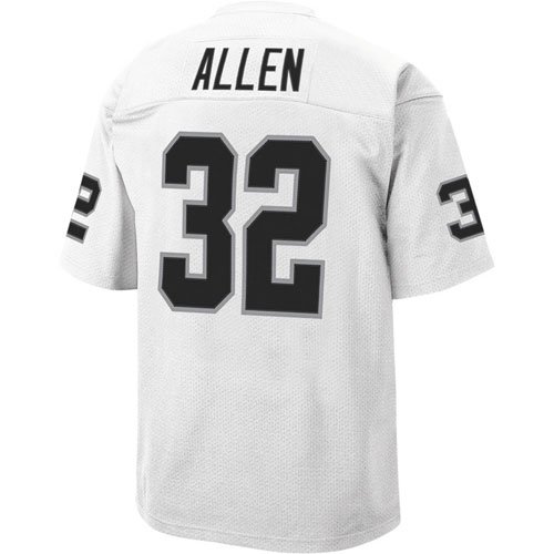 Oakland Raiders #32 Allen White Jerseys Authentic Football Jersey Size 48-56 (Please Select the Size When You Order, Can Do Drop Shipping)