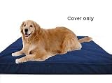 XL 40"X35"X4" Tough Denim Jean Dog Pet Bed zipper Cover - Replacement cover only