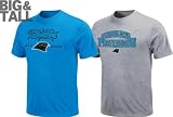 Carolina Panthers Big & Tall Raise the Decibels 2 T-Shirt Combo Pack