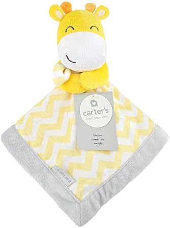 Carter's Yellow Giraffe Security Blanket