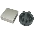 7pc Disc Cutter Punch & Jewelers Flat Bench Anvil Tool