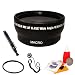 52mm Wide Angle Lens Kit for Panasonic LUMIX DMC-G3, DMC-GF3 Digital Cameras. Includes: 0.45X Super Wide Angle (with Macro) High Definition Lens, Lens Ring Adapter & Bonus Lens Cap Keeper, Lens Cleaning Pen & Cleaning Kit.