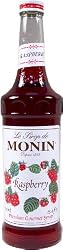 Monin Flavored Syrup, Raspberry, 33.8-Ounce Plastic Bottles (Pack of 4)