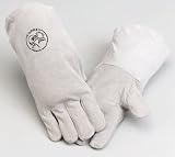 Lined Leather Welding Glove