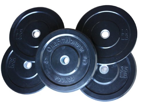 260 Lbs New Bumper Plates Set Olympic Plates