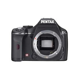 Pentax - K-x - Kit reflex - 12,4 Mpix - 2,7" - Bo�tier Nu + chargeur - Noir