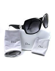 CHRISTIAN DIOR SUNGLASSES CD EVENING 1 D28JJ BLACK by Christian Dior