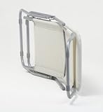 Trueshopping GARDEN SUN LOUNGER, SUN BED, RECLINER, GARDEN FURNITURE - IVORY
