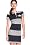 Short Sleeve Bold Stripe Rugby Polo Dress