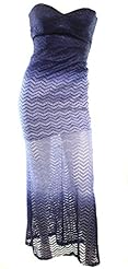 Strapless Glittering Polyester  Full Length Chevron Print  Ball Gown  Dress