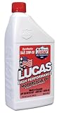 Lucas Oil 10702-PK6 High Performance Synthetic 20W-50 Motorcycle Oil - 1 Quart