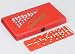 Toys : Mini Double 6 Red Domino Set