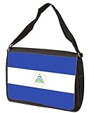 Nicaragua Flag Messenger Bag - Shoulder Bag - Laptop Bag