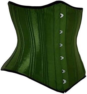 Green Underbust Waist Training Corset