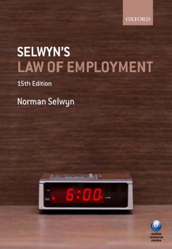 City Travel Guides Discounted  Search : Selwyn's Law of Employment