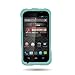 CoverON® Hard Rubberized Slim Case for ZTE Reef - with Cover Removal Pry Tool - Teal
