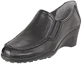 IMAGE OF Aerosoles Women's Tormaline Flat,Black Leather,10 M US