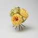 Rose and Hydrangea Floral Bouquet in White