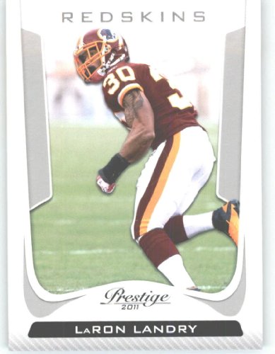 2011 Panini Prestige Football Card # 199 LaRon Landry - Washington Redskins - NFL Trading Card in Protective Screwdown Case!