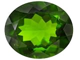 MIN 4.49CT 12X10MM OVAL CHROME DIOPSIDE