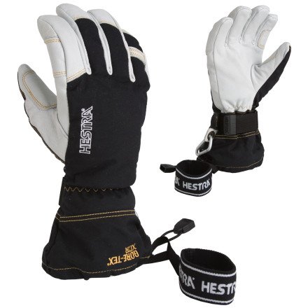 Hestra Army Leather Gore-Tex XCR Glove Black, 6