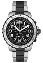 Invicta Men's II Collection Chronograph Stainless Steel and Black Watch #6398