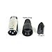 GLS Audio 6 Inch Patch Y Cable Cords - XLR Male To Dual RCA Male Cables - 6