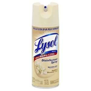 Lysol Disinfectant Spray, Vanilla Blossoms, 12.50 Ounce