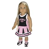 Cheerleading Outfit for 18" Dolls Like American Girl Doll
