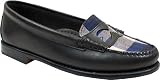 Bass Women's Wendybird Ballet Flat,Black/Black Plaid,9.5 M US