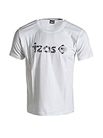 Izas Camiseta Manga Corta Run (Blanco / Gris)