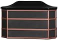 Solar Group CMH0CB02 Catalina Mailbox with Embossed Hand Painted Brushed Copper Finish Accents