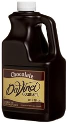 DaVinci Gourmet Sauce, Chocolate, 64-Ounce Jugs  (Pack of 6)