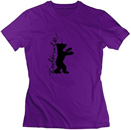 Style Personalityclothing Women Cristina Brondo Painting T-shirt (small,purple)