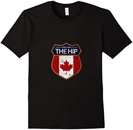 Men's The grunge H-I-P Emble T-Shirt Large Black