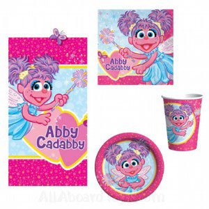 Abby Cadabby Birthday Party Supplies for 16 Guests by 