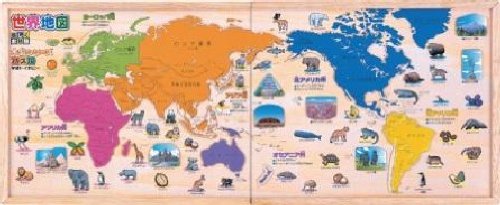木製NEWパズル世界地図