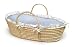 Blue Moses Basket Bedding Set