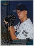 A.J. Burnett Florida Marlins 1999 Finest Rookie Baseball Card
