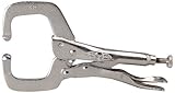 Wright Tool 9V6R Locking C-Clamp Pliers, 6-Inch [並行輸入品]