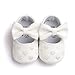 RVROVIC Baby Girls Shoes PU Soft Sole Bow Prewalker 0-18 Months (13cm (12-18months), Heart White)