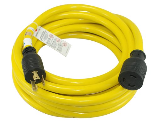 Conntek 20572 Generator Extension Cord 50-Foot 10/3 30 Amp 3 Prong Eextension Cord
